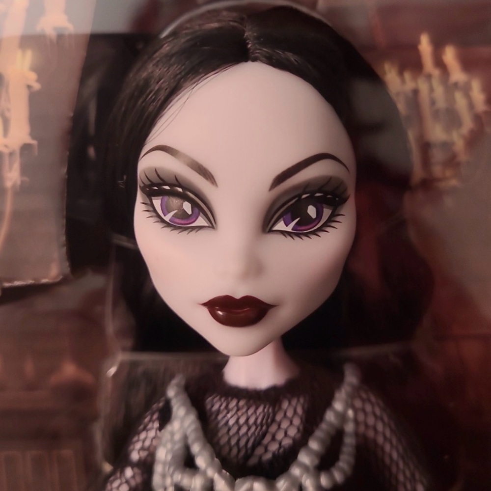 The Addams Family Skullector Doll Set Monster High Mattel New In Box - Picture 5 of 6